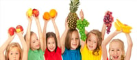 Provide a variety of fruits to children!!